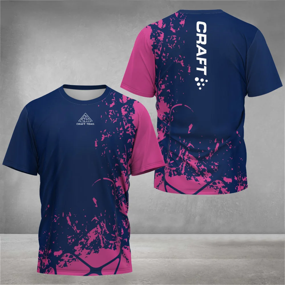 Badminton Png - Fashion Tie-Dye Printed Crew Neck T-Shirt