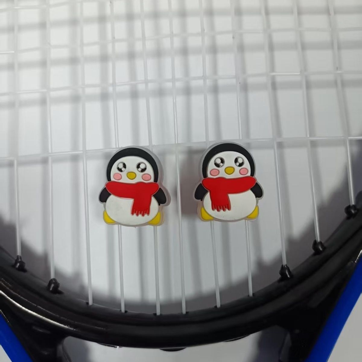New Penguin-shaped Silicone Vi - Racket Vibration Dampener ulasan dan harga